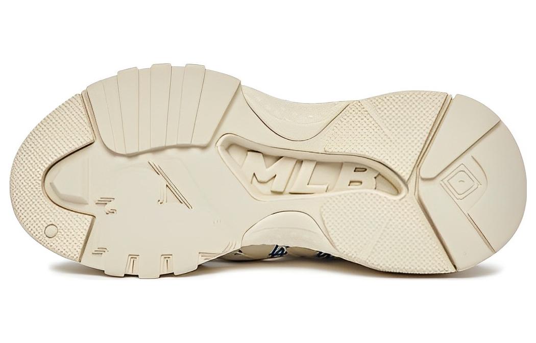 MLB Sandal Chunky Mask Street Style Logo Sports Sandals Unisex Beige Blue