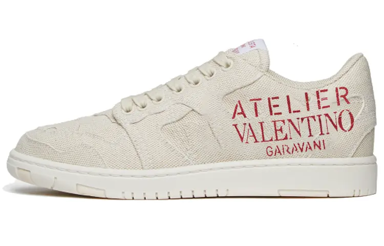 Valentino Women's Atelier 07 Sneaker 'Cream Red'