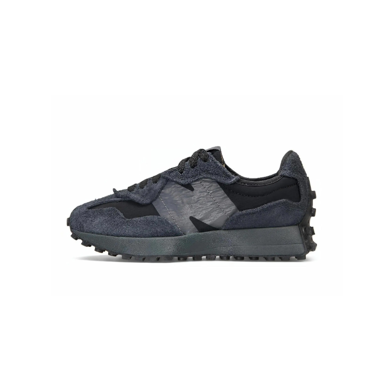 New Balance NB 327 Cushioning, Breathable, And Wide Coverage Low top Running Shoes Unisex Black Silver купить в интернет-магазине Yoocart с быстрой доставкой по России.