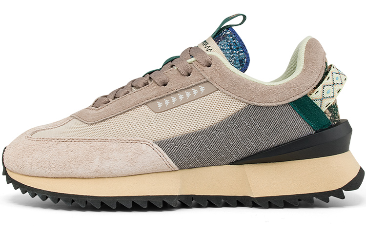 Kappa Cushioning Low-Top Casual Shoes Unisex Moody Gray