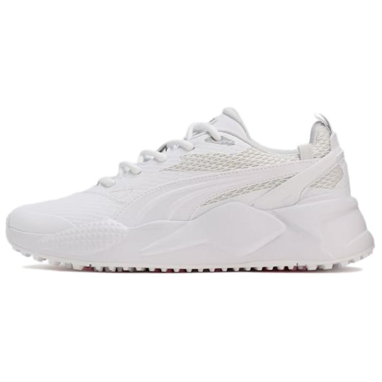 PUMA GS-X Efekt Anti-Slip Wear-Resistant Low-Top Golf Shoes Women's White Pink
