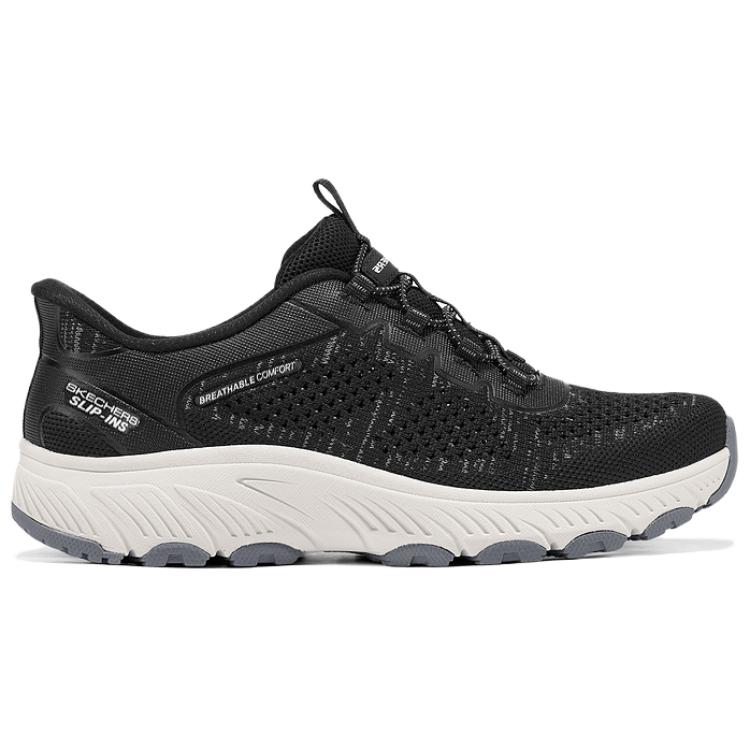 Skechers OUTDOOR WOMENS Low Top Casual Shoes Women's Black Gray купить в интернет-магазине Yoocart с быстрой доставкой по России.