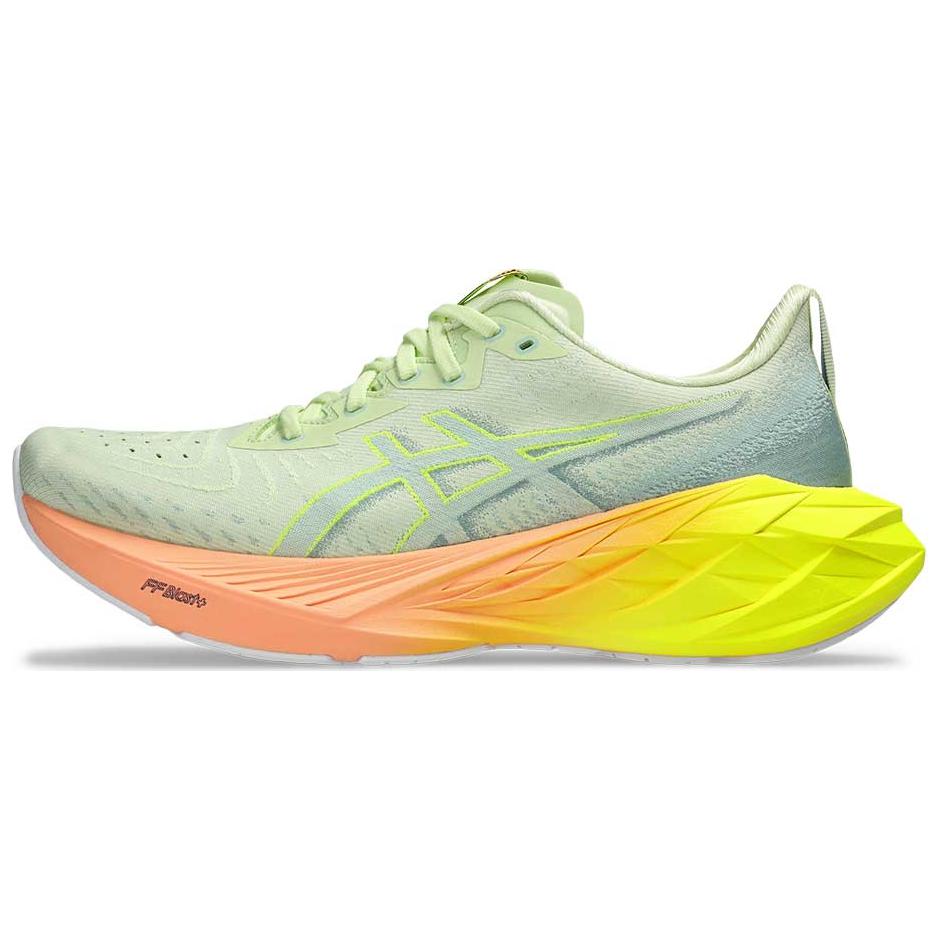 Asics Novablast 4 Paris Cool Matcha Safety Yellow
