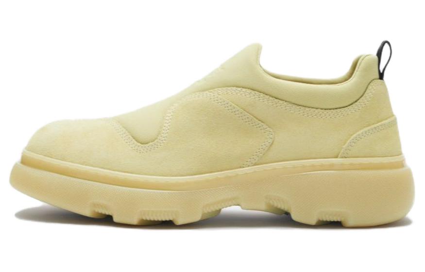 Burberry Low Top Casual Shoes Men's Orange Peel