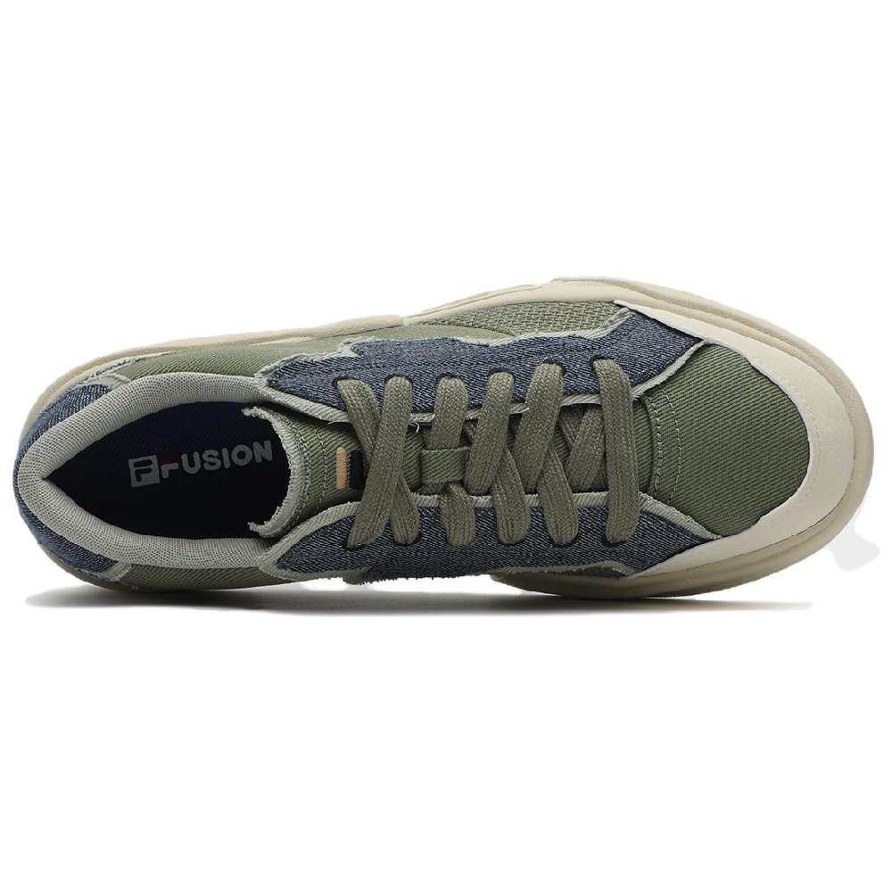 FILA FUSION Lifestyle Comfort Skate Shoes 'Green Grey'