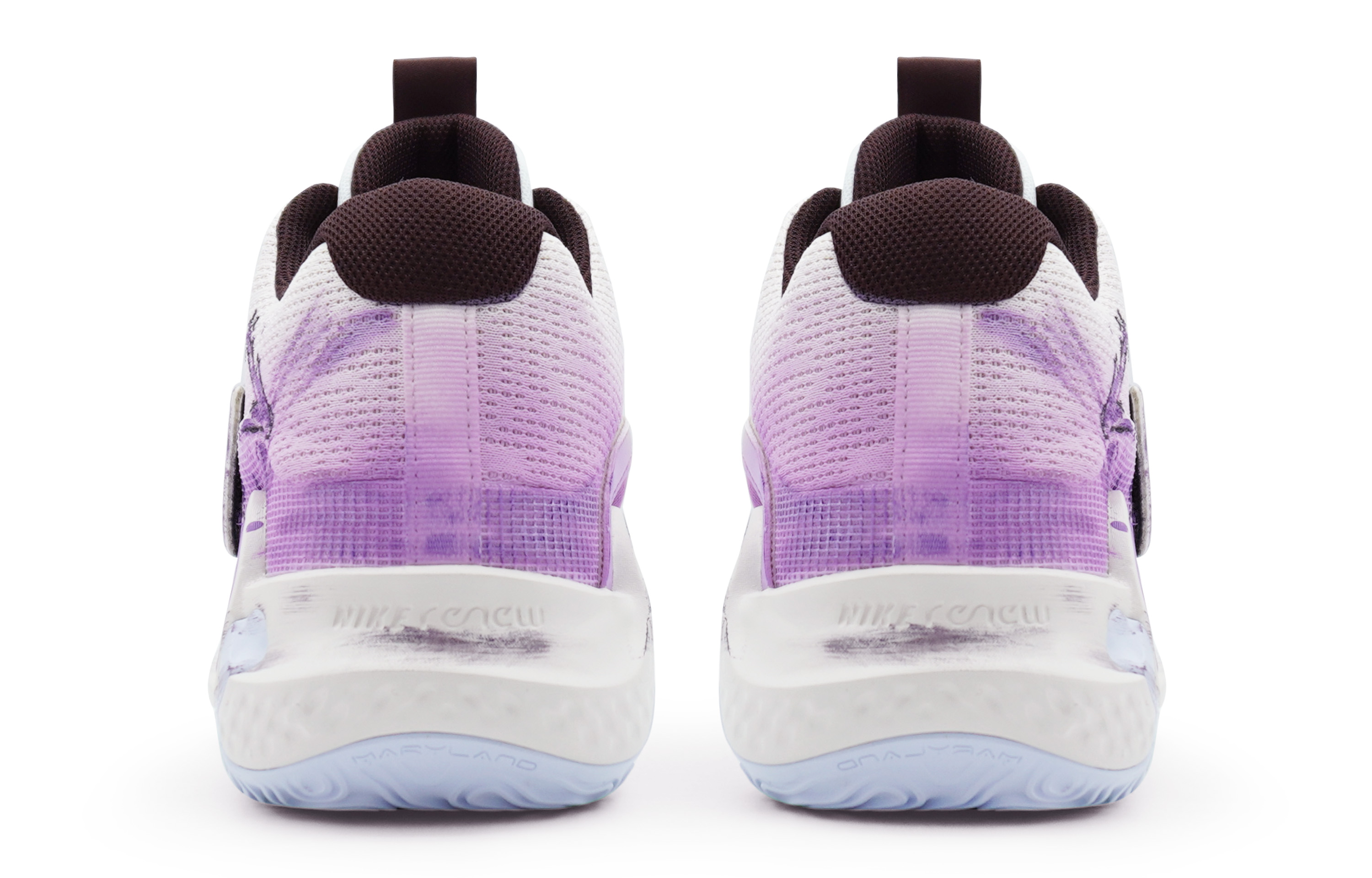 Nike KD Trey 5 X Cushioning Moisture-Wicking Low-Top Basketball Shoes Men's White Purple купить в интернет-магазине Yoocart с быстрой доставкой по России.