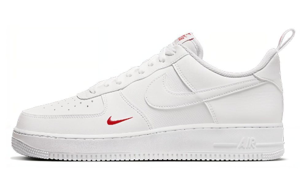 Nike Air Force 1 Low '07 Se White Red Mini Swoosh