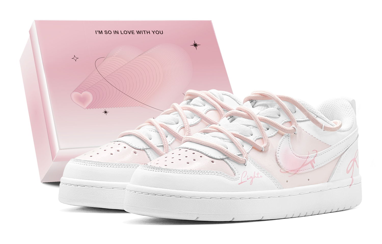 Nike Court Borough Skateboard Shoes Women's Low top White