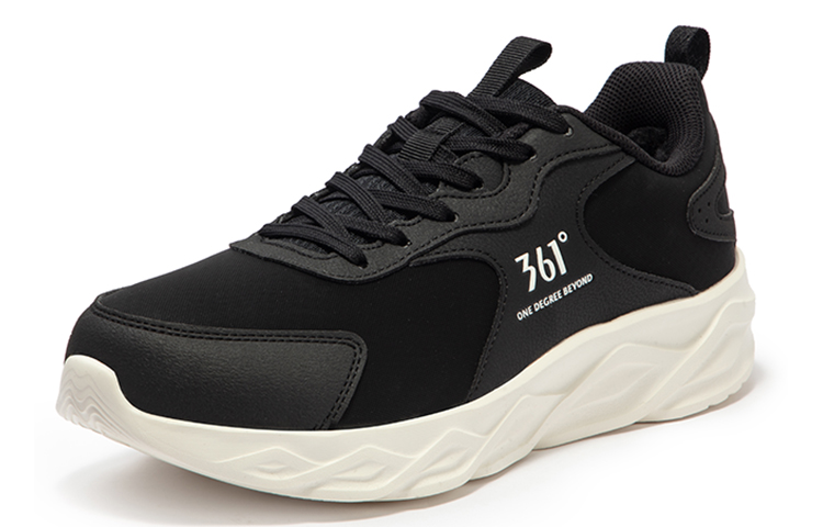 361° Blade Warm Low-Top Running Shoes Women's Black White