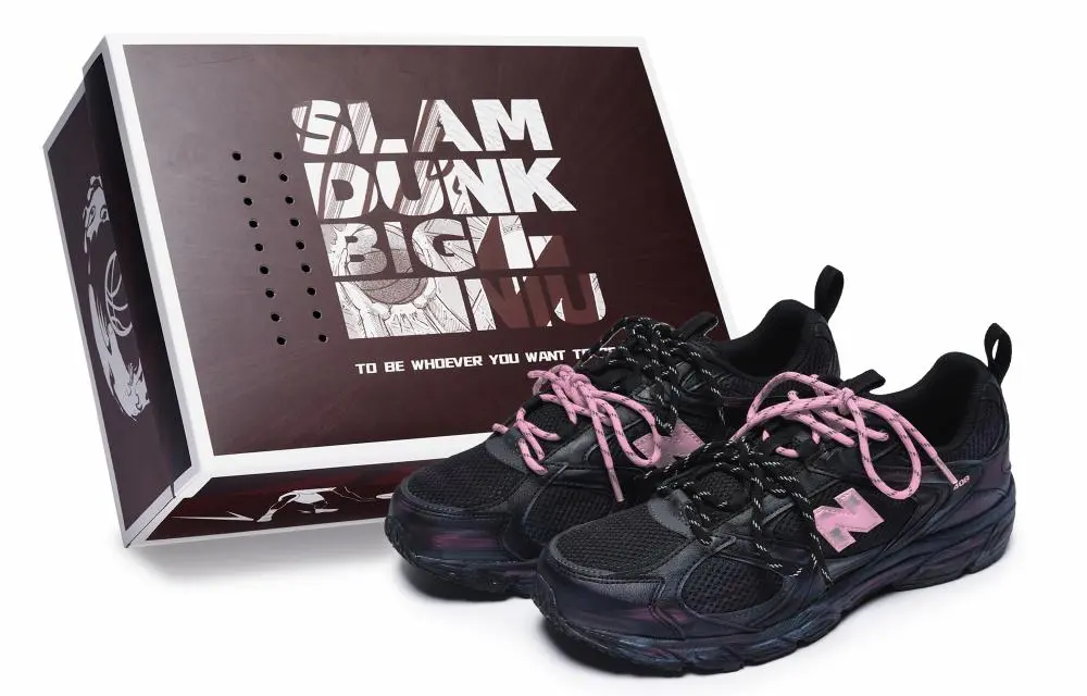 New Balance 408 Slip Resistant Low Top Running Shoes Unisex Black Pink D Width