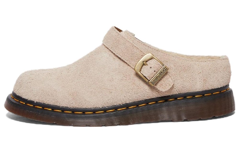 Dr. Martens Isham Vintage Suede 'Taupe' Women's