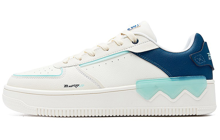 361° BOUND Technology Low-Top Skateboard Shoes Men's White Blue