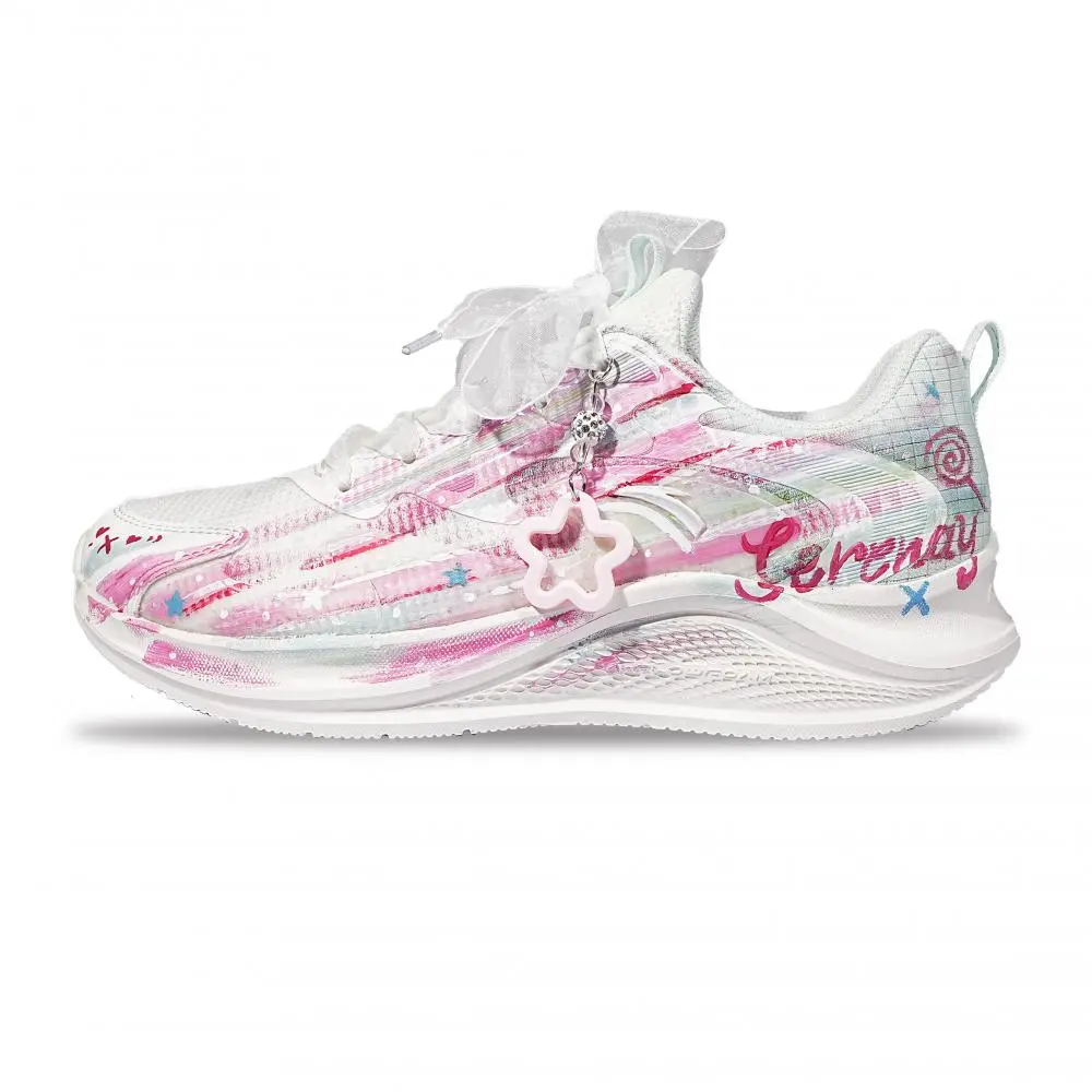 Anta Wander 2 Cushioning Abrasion Resistant Breathable Low top Casual City Commute Running Shoes Women's