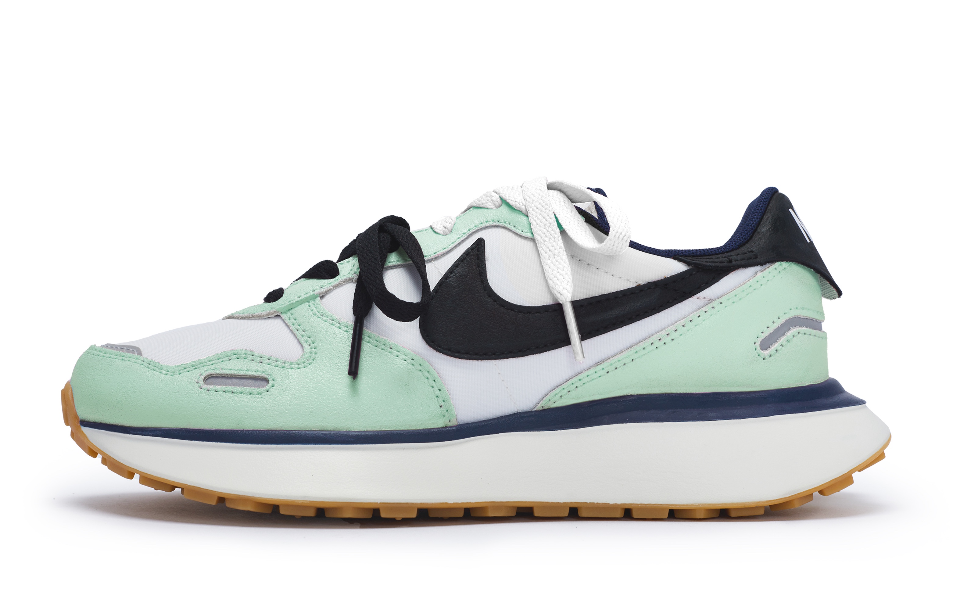 Nike Phoenix Waffle Low Top Running Shoes Women's Cyan White Black купить в интернет-магазине Yoocart с быстрой доставкой по России.
