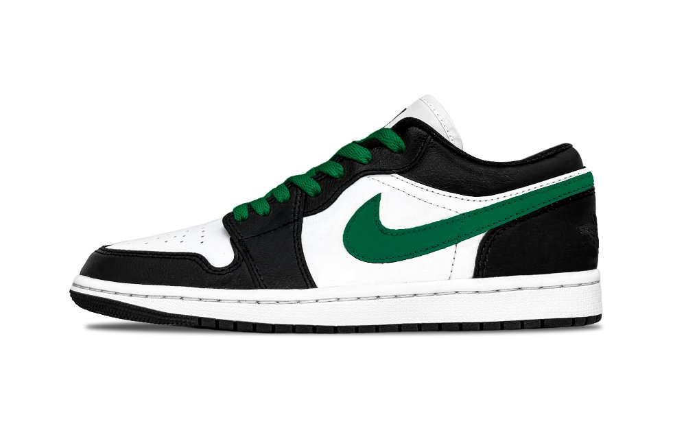 Jordan Air Jordan 1 Abrasion Resistant Low Top Vintage Basketball Shoes Unisex Jasper