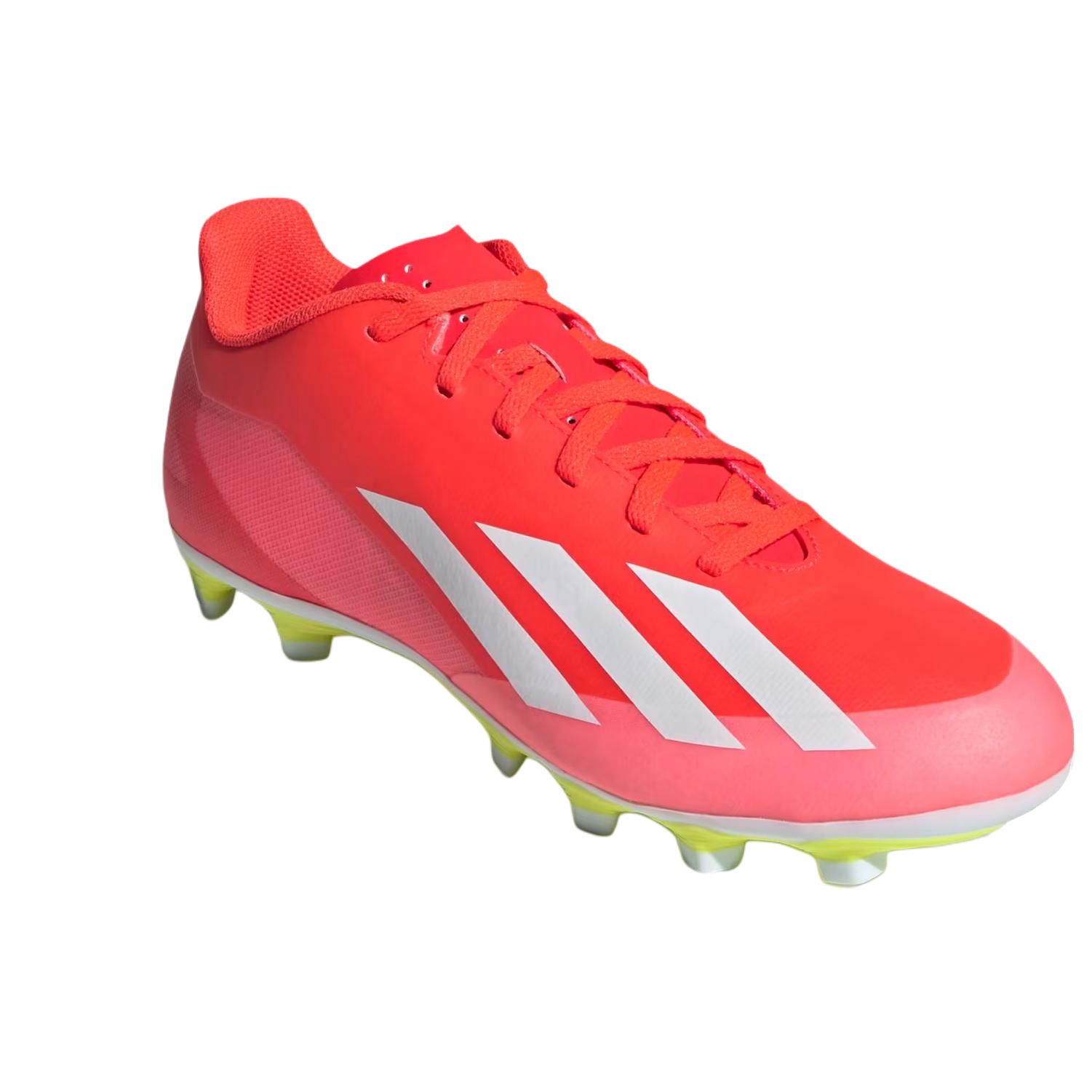 Adidas X Crazyfast.4 MG Multi Ground Cushioning Abrasion Resistant Support Soccer Shoes Unisex Red купить в интернет-магазине Yoocart с быстрой доставкой по России.