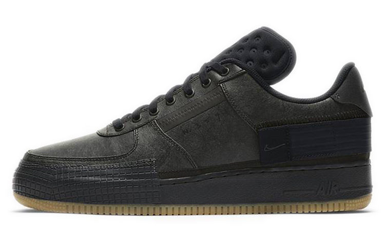 Nike Air Force 1 Type Black Gum