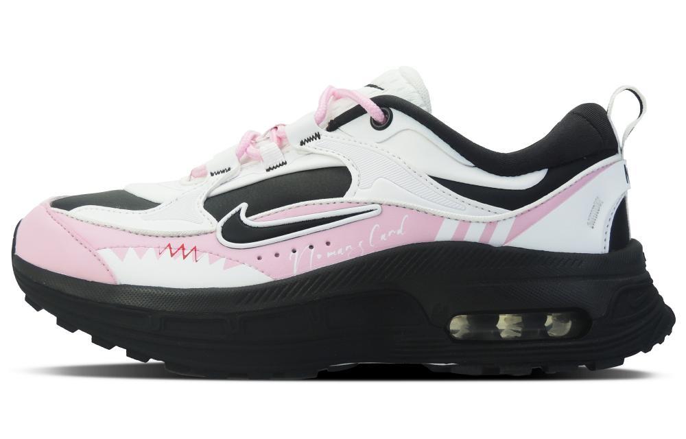 Nike Air Max Bliss Shark Chili Anti-Slip Wear-Resistant Low-Top Casual Shoes Women's Black Pink