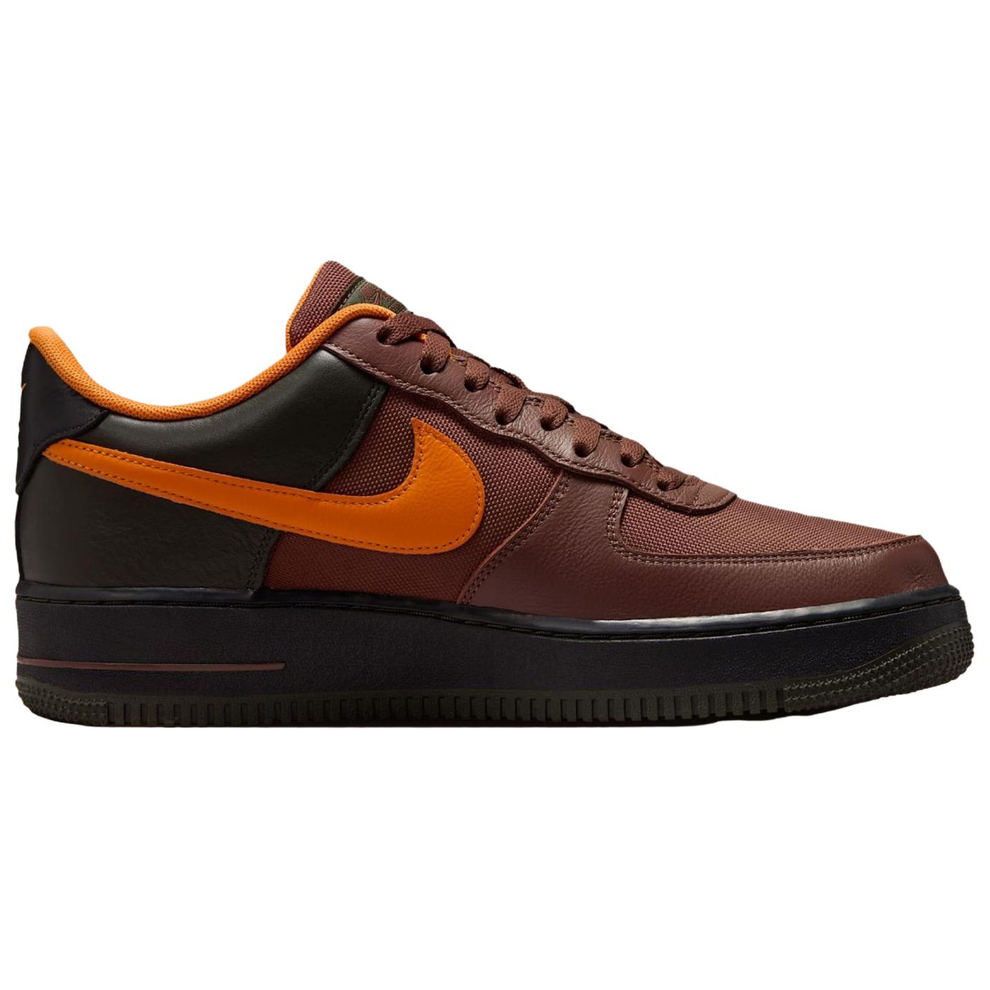 Nike Air Force 1 Breathable Low top Skateboard Shoes Unisex Brown