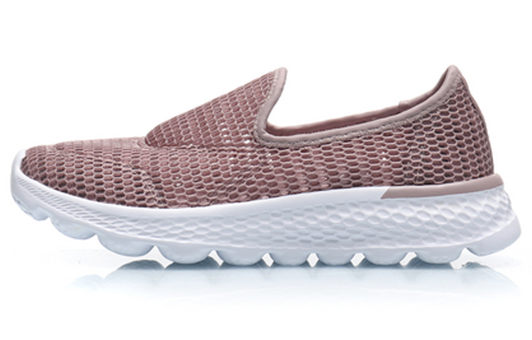 LiNing Breathable And Lightweight Low top Casual Shoes Women's Moth Gray