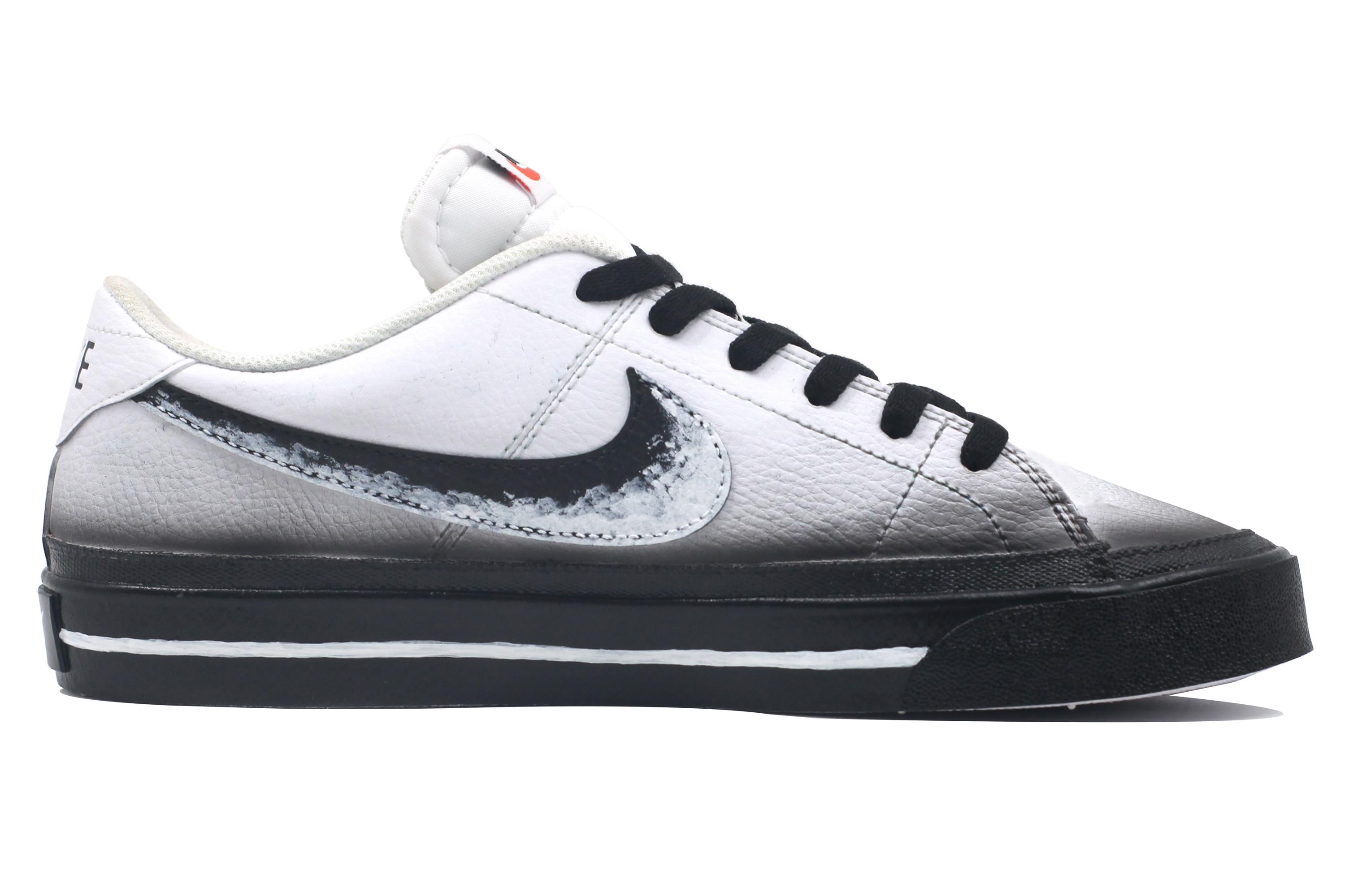 Nike Court Legacy Cushioning, Wear Resistant Low top Skateboard Shoes Unisex Black White купить в интернет-магазине Yoocart с быстрой доставкой по России.