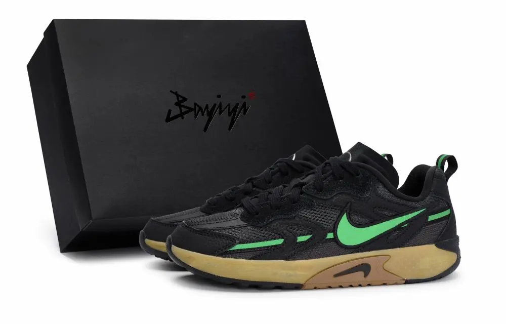 Nike Jam Series Anti-Slip Wear-Resistant Low-Top Casual Shoes Women's Black Green Brown