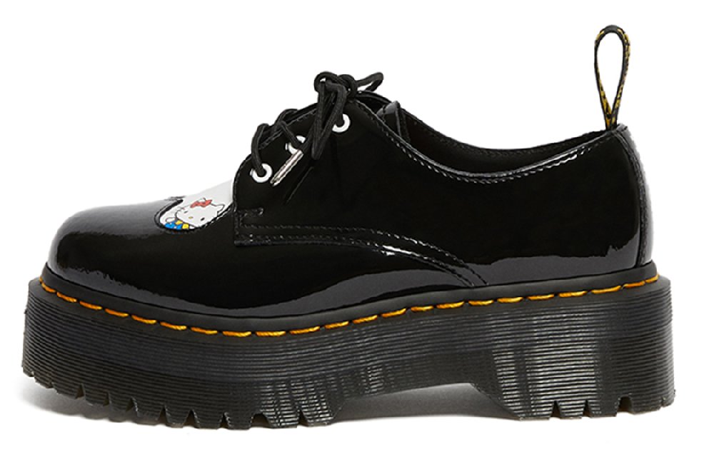 Hello Kitty x Dr.Martens Platform Shoes Women's Black