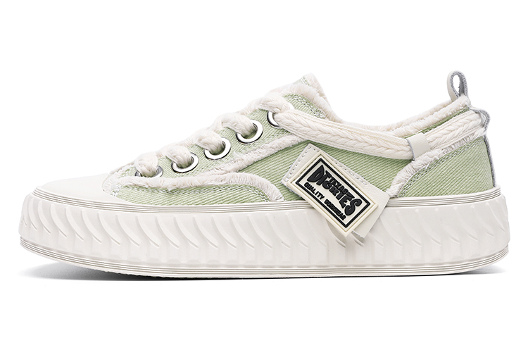Dickies Low Top Canvas Shoes Women's Avocado Green
