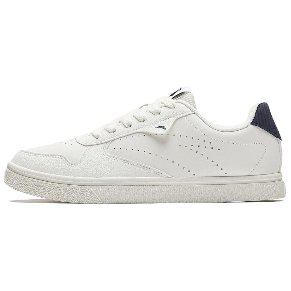 Anta Life Collection Non slip Lightweight Low top Skateboard Shoes Women's White Blue