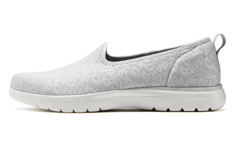 Skechers Cushioning Anti-Slip Wear-Resistant Breathability Low-Top Casual Shoes Women's White