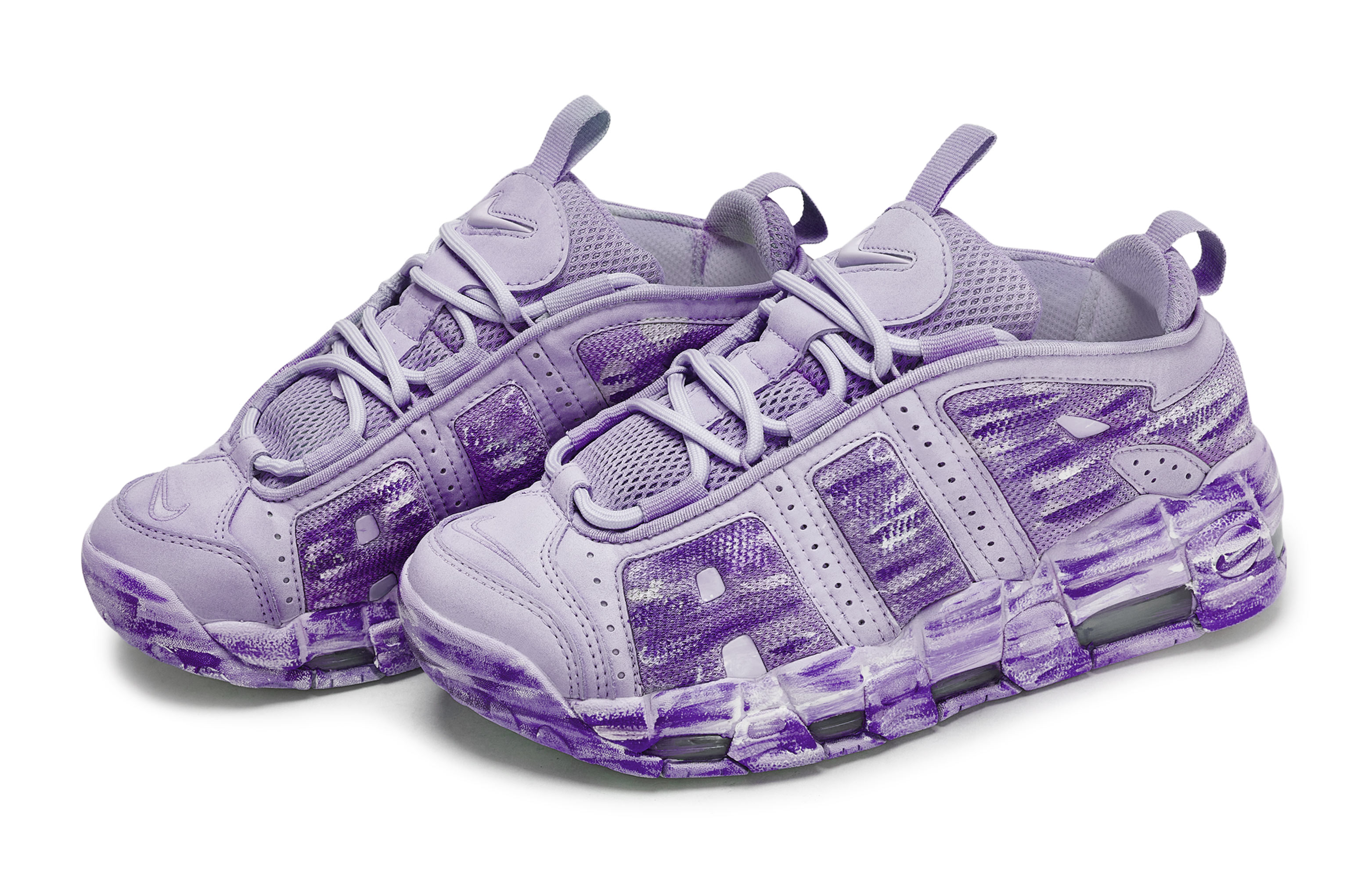Nike Air More Uptempo Vintage Basketball Shoes Unisex Low top Purple купить в интернет-магазине Yoocart с быстрой доставкой по России.