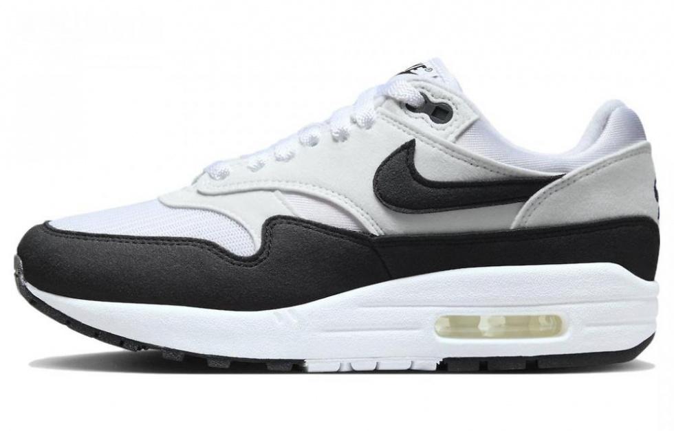 Nike Air Max 1 White Black Neutral Grey Women's