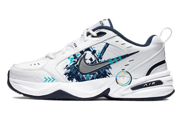 Nike Air Monarch 4 Chunky Sneakers Unisex Low top White/Blue