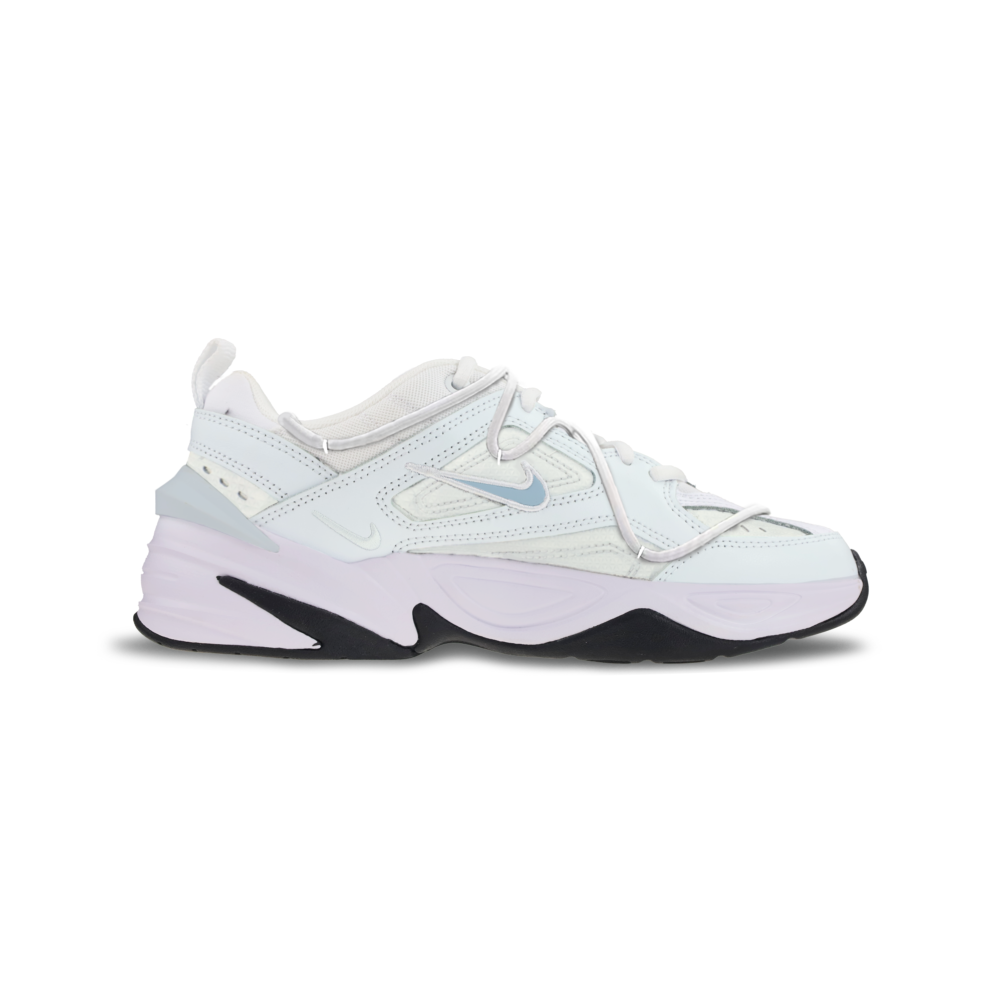 Nike M2K Tekno Abrasion Resistant Low top Chunky Sneakers Women's Light Blue