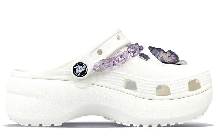 Crocs Classic Platform Clog Clogs Women's White