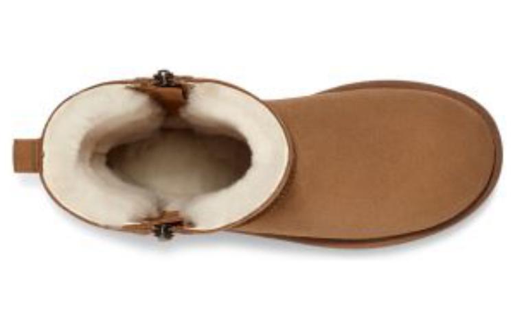 UGG Classic Short Zip 'Light Brown' Women's купить в интернет-магазине Yoocart с быстрой доставкой по России.