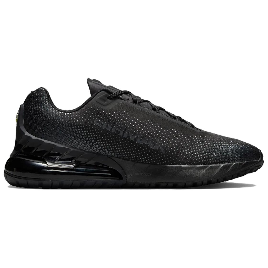 Nike Air Max Phoeni Abrasion Resistant Low top Running Shoes Men's Black