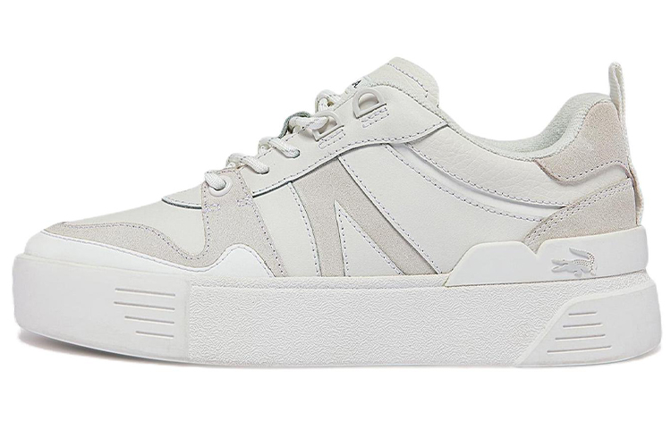 LACOSTE Low-Top Skateboard Shoes Women's White