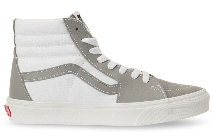 Vans SK8 HI Casual Skateboarding Shoes Unisex Gray White