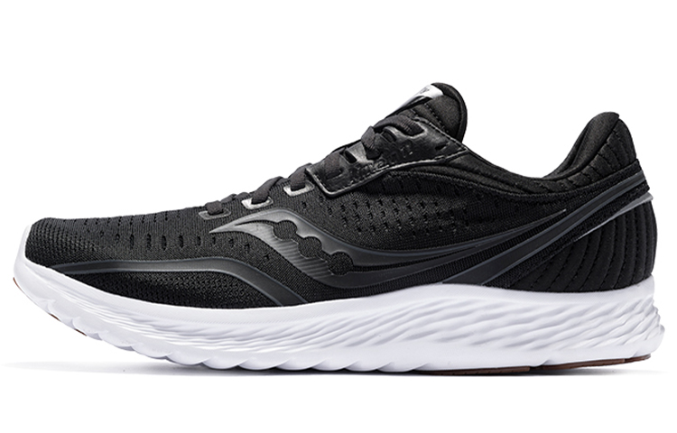 Saucony Kinvara Elite Bloom 11 Lightweight Low-Top Running Shoes Men's Black Comfortable Cushioning Sports