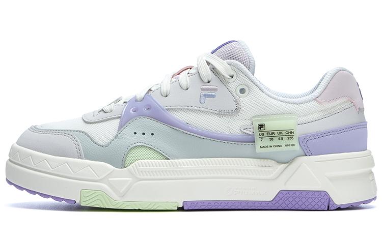 FILA FUSION Bank Skate Shoes 'White Purple' Women's