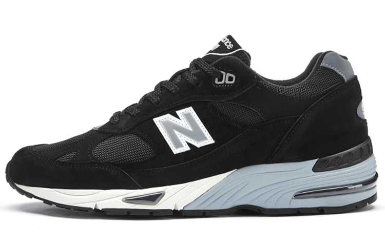 New Balance 991 MiUK Black Silver Women's
