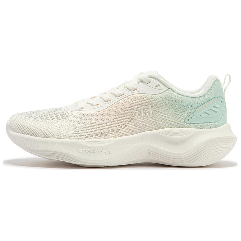 361° Abrasion Resistant Low Top Running Shoes Women's White