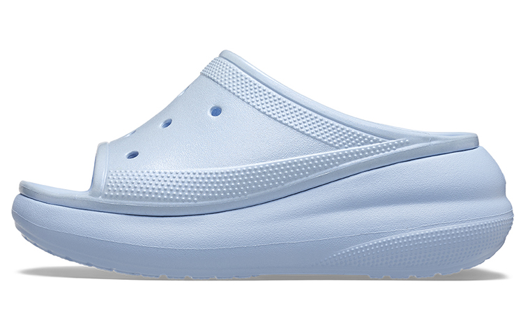 Crocs Crush Meta Pearl Slides 'Blue Calcite' Women's