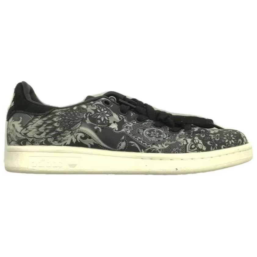 Adidas Originals STAN SMITH Anti Slip Wear Resistant Low Top Skateboard Shoes Women's Black