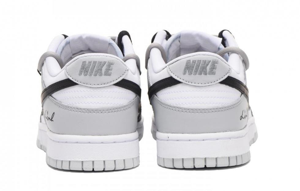 Nike Dunk Skateboard Shoes Men Low-Top Black