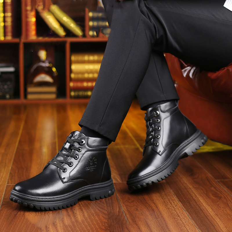 Playboy Thermal Cushioning Slip Resistant Short Snow Boots Men's Black купить в интернет-магазине Yoocart с быстрой доставкой по России.