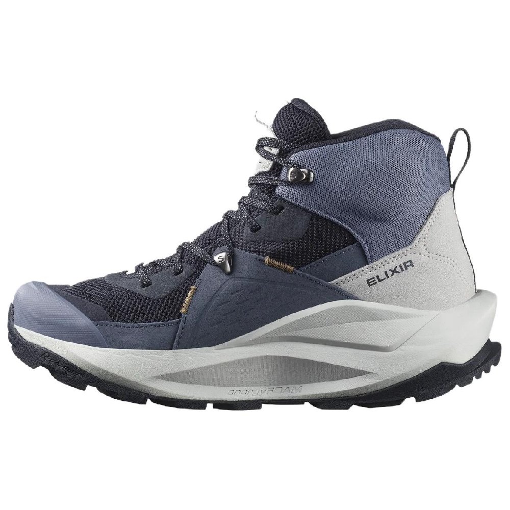 SALOMON Elixir Support Mid-Top Trekking Shoes Men's Gray