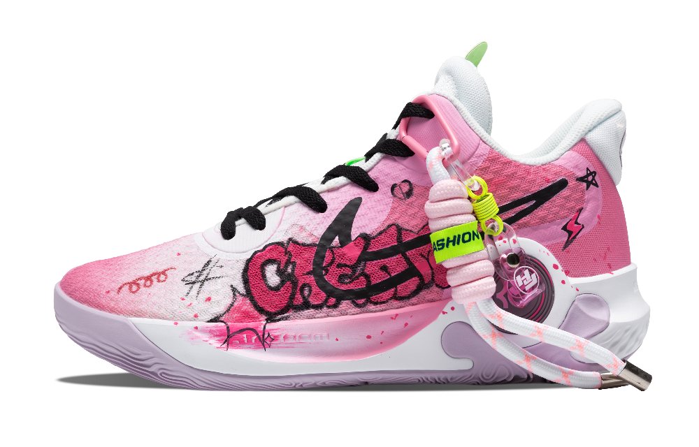 Nike KD Trey 5 IX Vintage Basketball Shoes Unisex Low top Bright Pink