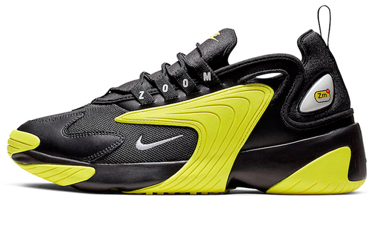 Nike Zoom 2K Black Dynamic Yellow